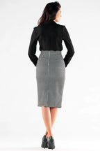 Awama classic midi length pencil skirt