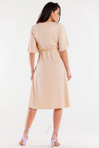 awama daydress made of viscose, slightly flared at the bottom