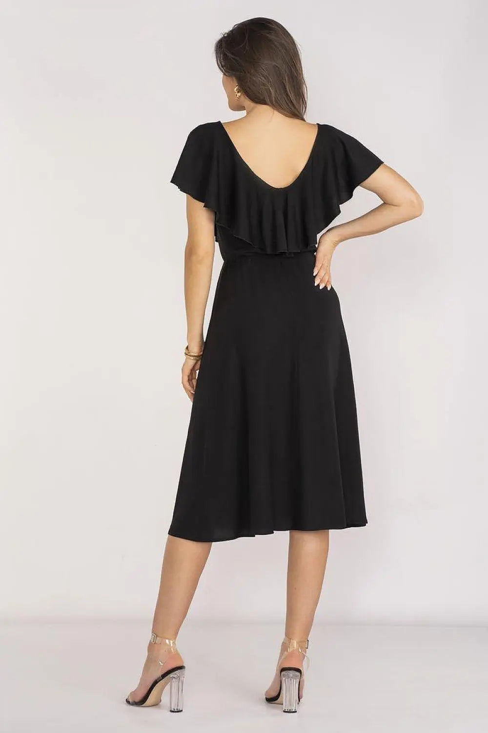 awama extremely elegant and feminine midi length daydress