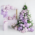 Awenztech Light Purple Balloons 12 inch – 50ct Pastel Latex Balloons for Weddings, Baby Showers, Gender Reveal & Birthdays