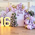 Awenztech Light Purple Balloons 12 inch – 50ct Pastel Latex Balloons for Weddings, Baby Showers, Gender Reveal & Birthdays