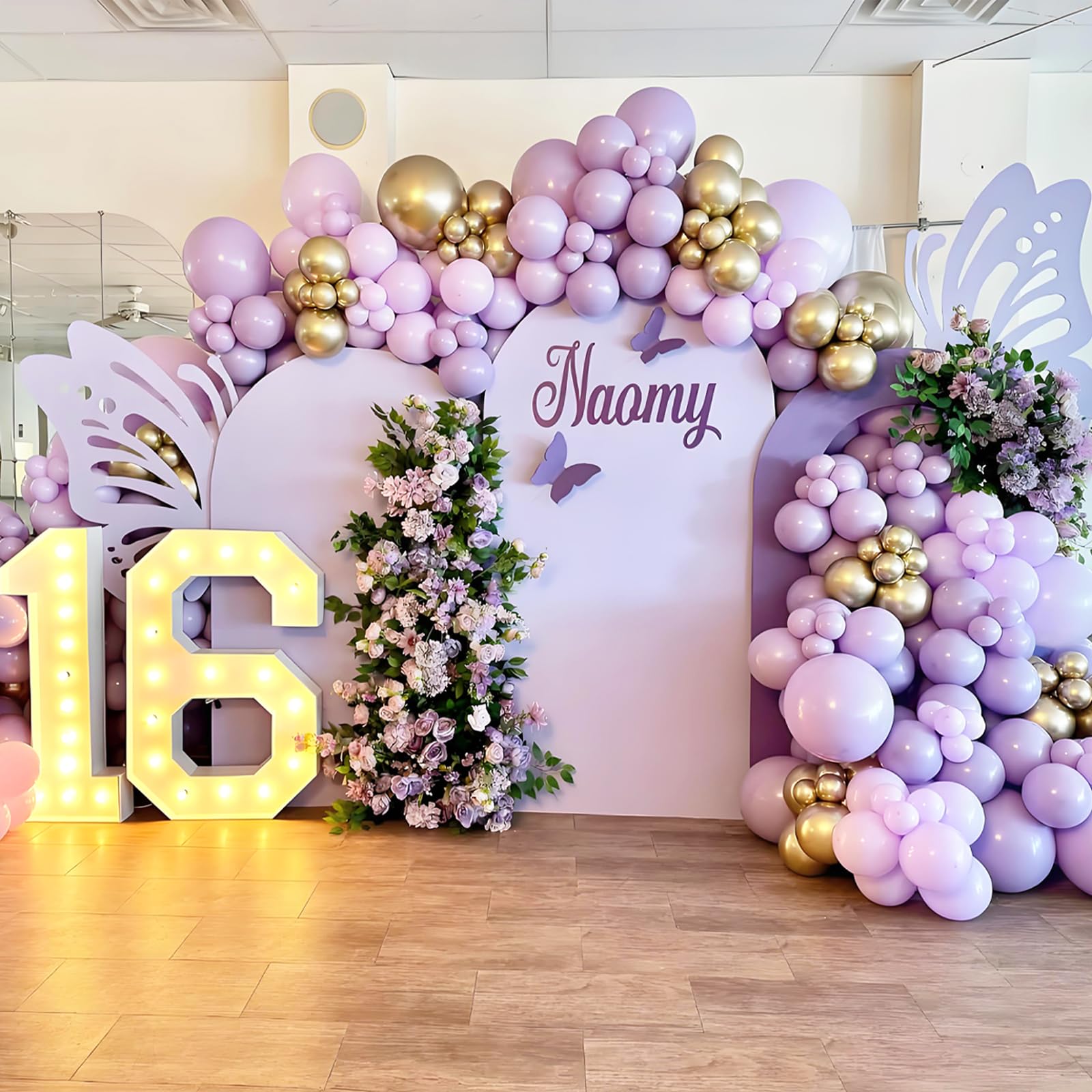 Awenztech Light Purple Balloons 12 inch – 50ct Pastel Latex Balloons for Weddings, Baby Showers, Gender Reveal & Birthdays