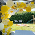 awenztech Pastel Yellow Balloons 12in – 50ct Light Yellow Latex Balloons for Baby Showers, Gender Reveals & Party Decor