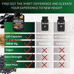 AyBet Shilajit – Organic Himalayan Shilajit Capsules with Sea Moss (120 Caps)