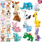 AYGXU 30-Pack Valentines Blocks & Cards for Kids – Classroom Gifts & Party Favors