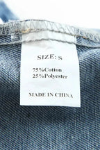 Aztec Print Frayed Hem Denim Jacket Women UK