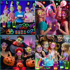 B Bascolor Glow in the Dark Party Supplies – 260 Pcs Light Up Party Favors