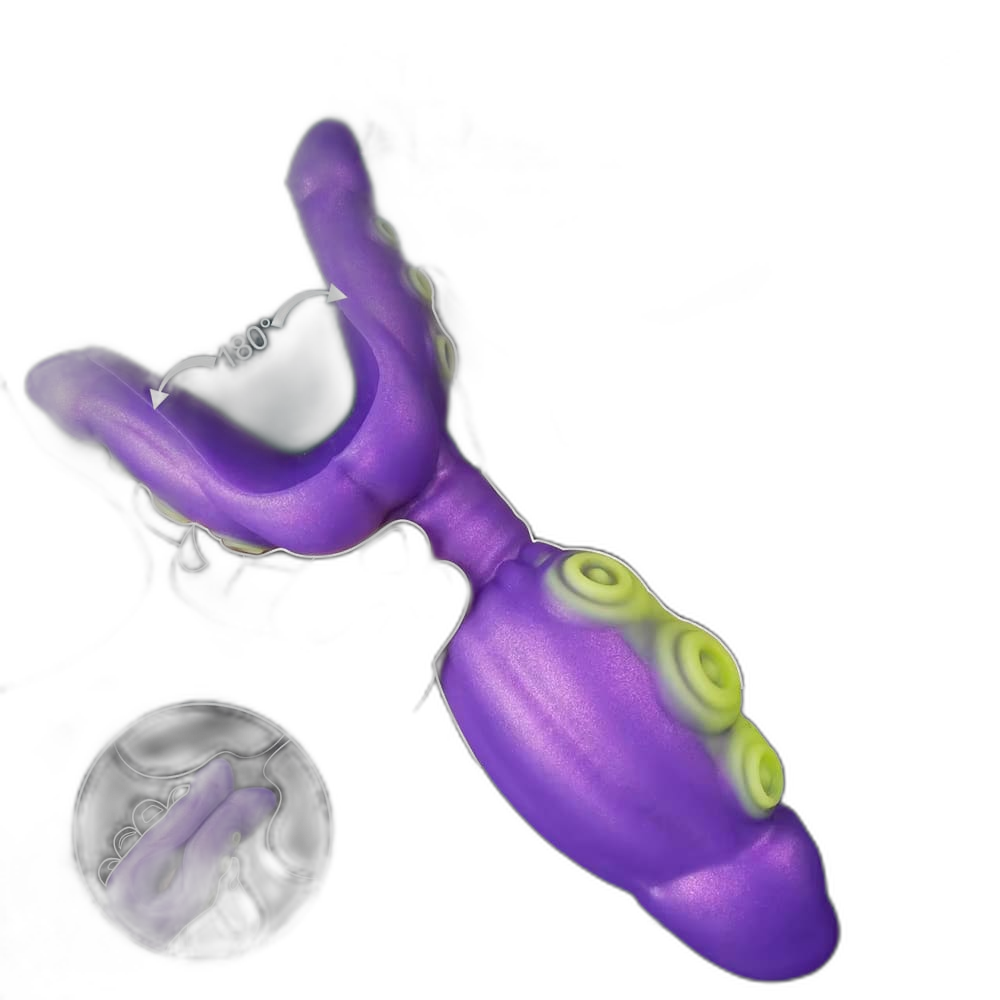 Marcus - 6 Inch Fantasy Tentacle Anal Plug - Silicone Monster Toy