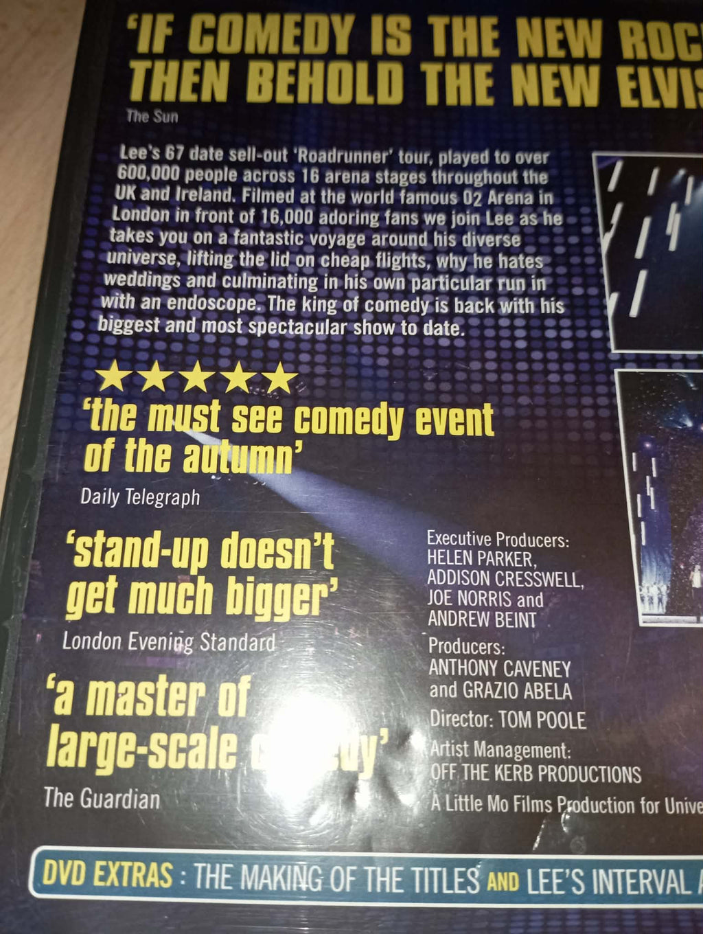 DVD : LEE EVANS ROADRUNNER
