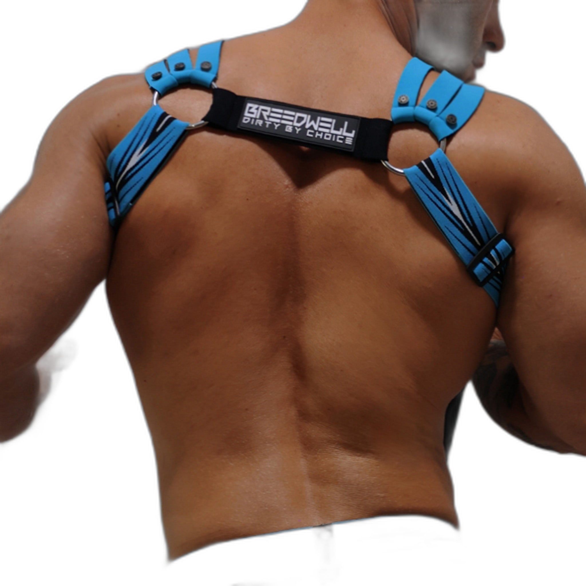 Breedwell Circuit Breaker Body Harness Aqua Blue