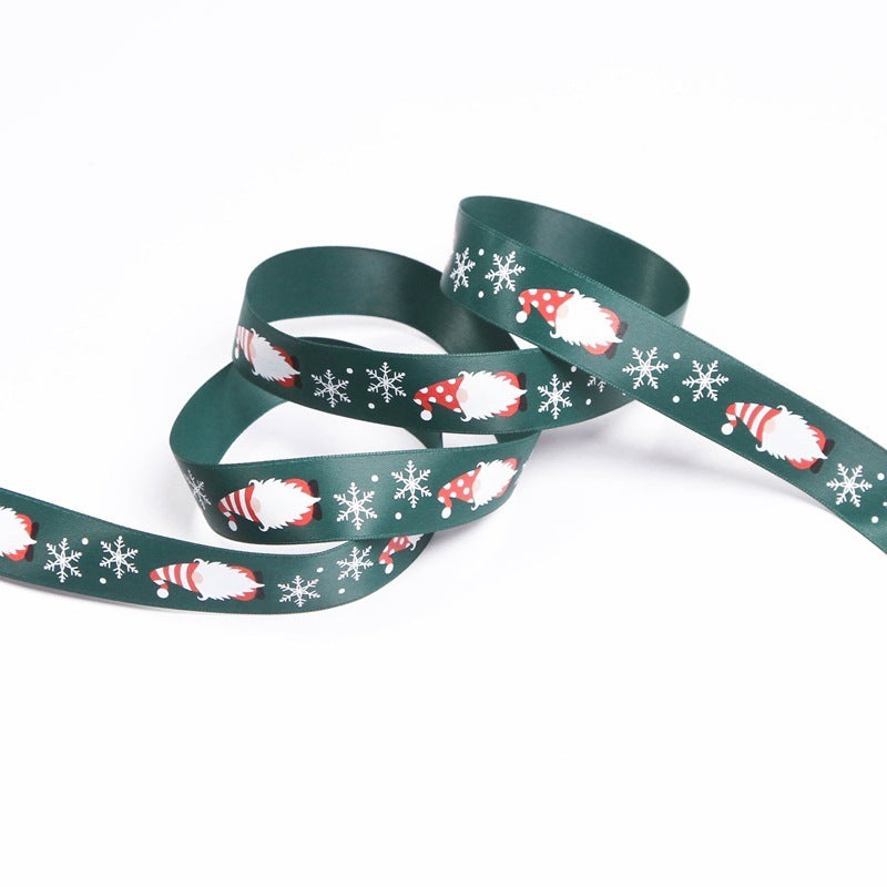 Christmas Ribbon Thread Ribbon Diy Cake