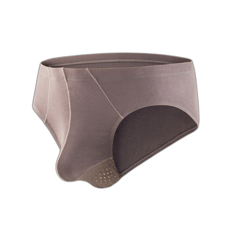 Mens Modal Ball Pouch Breathable Briefs