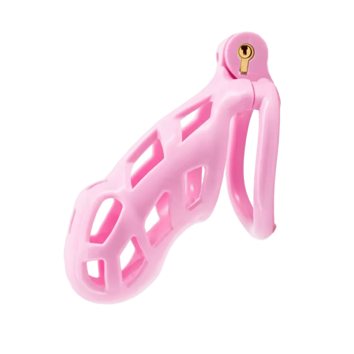 Chastity Cage Sissy Pink