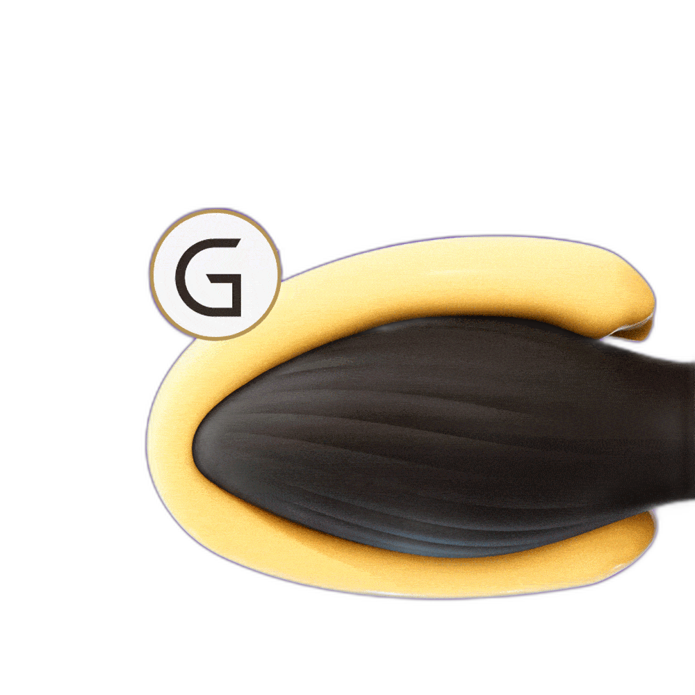 Zoe - Vibrating Butt Plug - Puppy Tail Butt Plug - 10 Frequency Vibrating Anal Toy