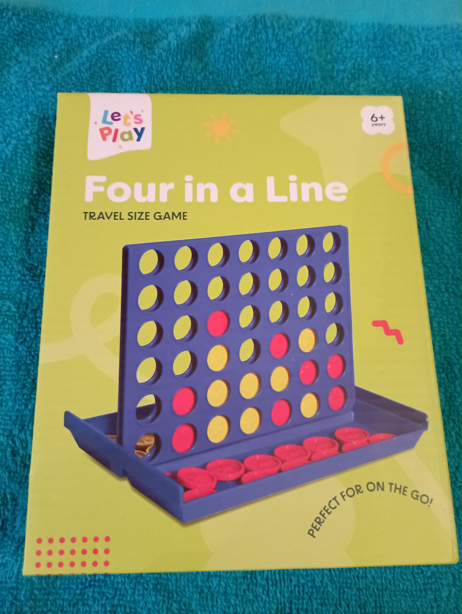 TOY TRAVEL GAME FOUR IN A LINE