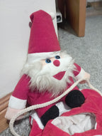 CAT FUN CHRISTMAS SANTA HAT with strap