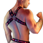 Breedwell Illuminator Body Harness Neon Pink