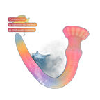 Nereid - 16.4 Inch Tentacle Dildo - Glow In The Dark Dildo - Fantasy Dildo