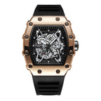 Large Dial Luminous Barrel-shaped Men's Watch
