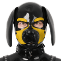 Furrjoi Silicone Beagle Hood Yellow