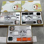 X8X9X10 Smart Watch Wireless Power Bank Bluetooth Headset Charging Plug Six-piece Double Strap