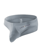 3 Packs of Men's Ice Silk Seamless Convex Pouch Briefs