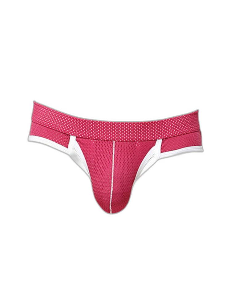 2 Pack Men's Breathable Side-Open Thin and Lightweight Supportive Fit Briefs