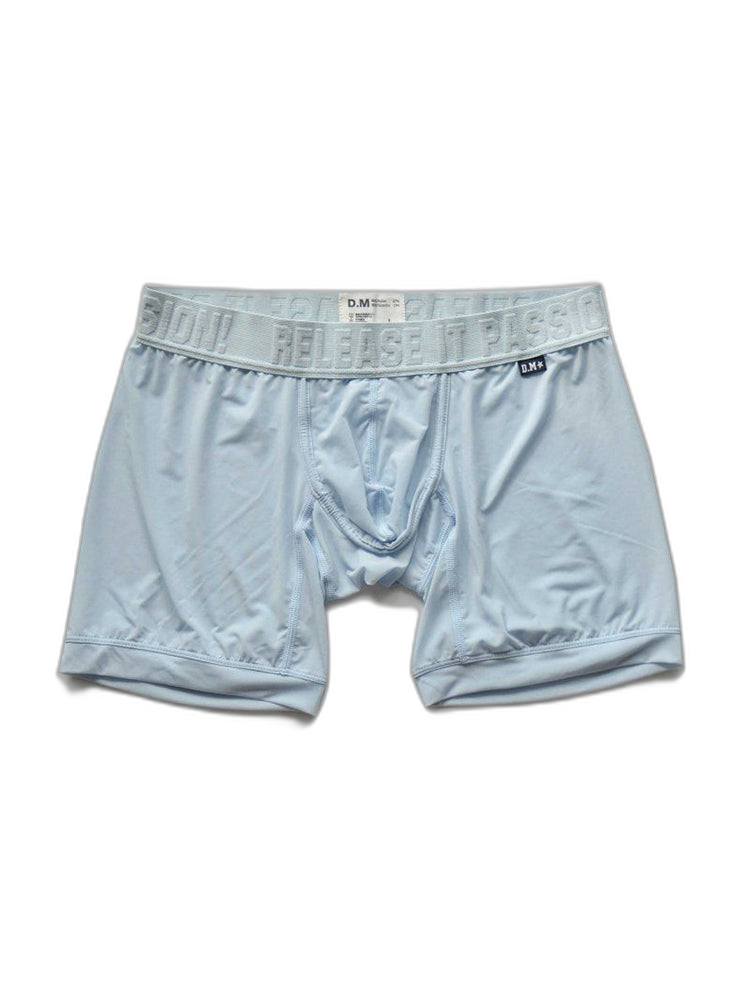 2 Pack Men's Trendy Breathable Ice Silk Boxer Briefs
