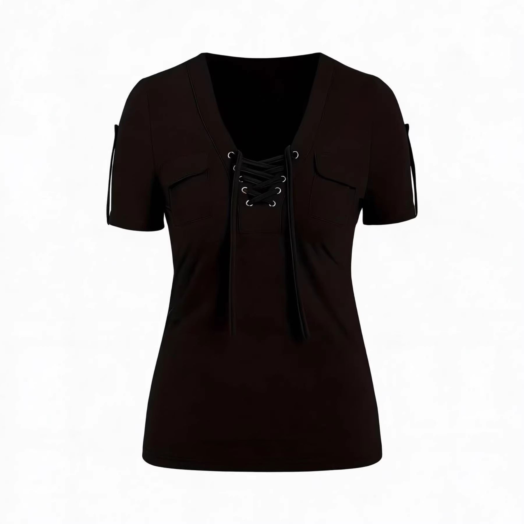Fashionable Casual Women's Short-sleeve Top