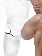 Men's Breathable Cotton Pouch Briefs with Fly