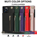 Mobile Phone Case Leather Messenger Protective Cover