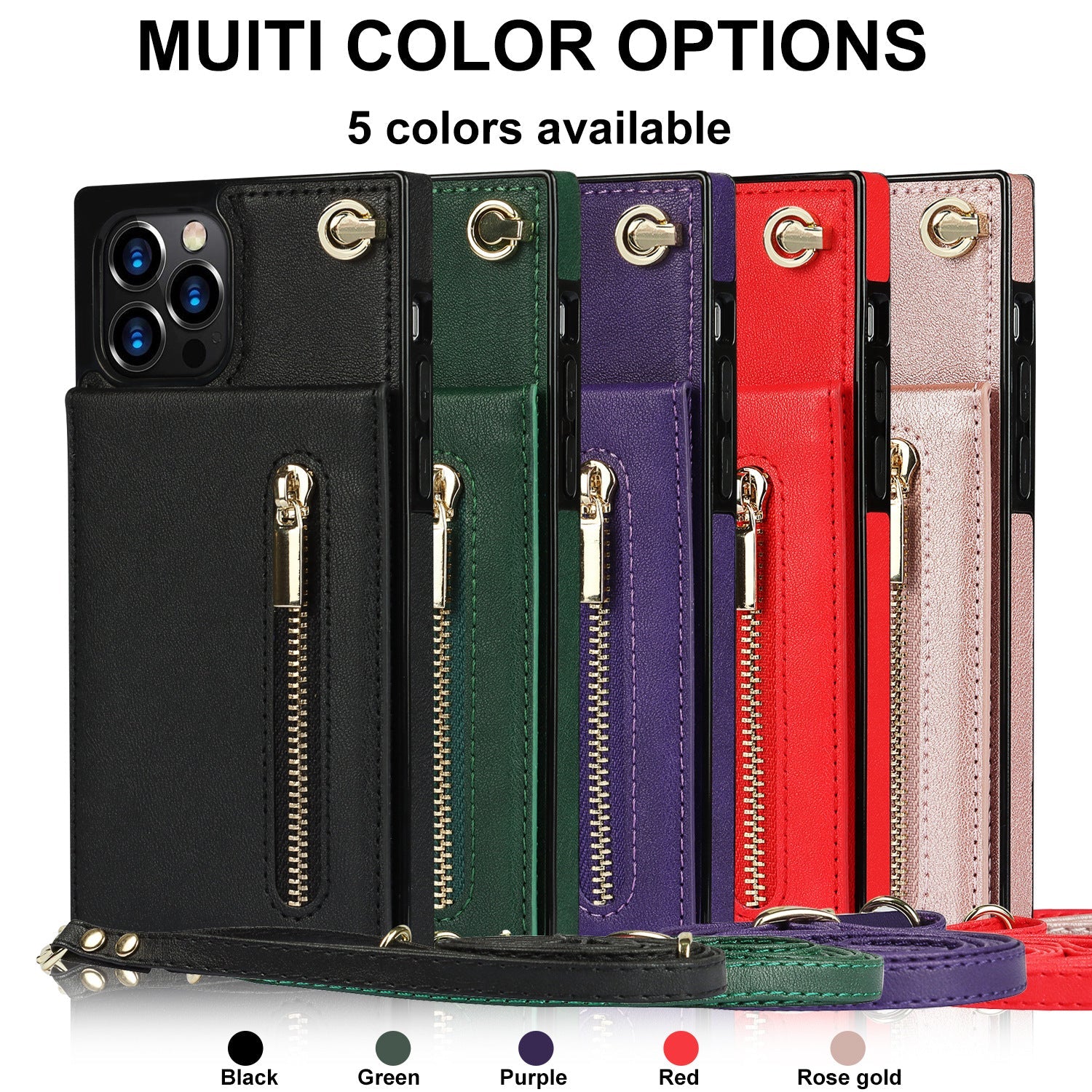 Mobile Phone Case Leather Messenger Protective Cover