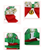 Dog Bell Christmas Collar Dress Up Bow