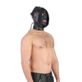 Prowler RED Leather Double Hood With Front Zipper Black