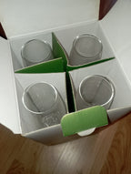 JASPER CONRAN 4 AUDLEY FLUTE GLASSES (NEW in box)