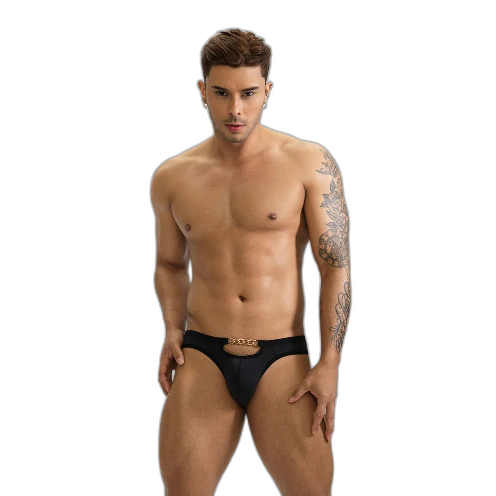 GX Gold Chain Link Briefs