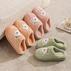 Couple Cotton Slippers Indoor Thickening Warm Plush Cotton Shoes