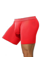 2 Pack Men's Sporty Cut Anti-Chafing Breathable Stretch Fit Midway Briefs