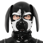 Furrjoi Silicone Beagle Hood White