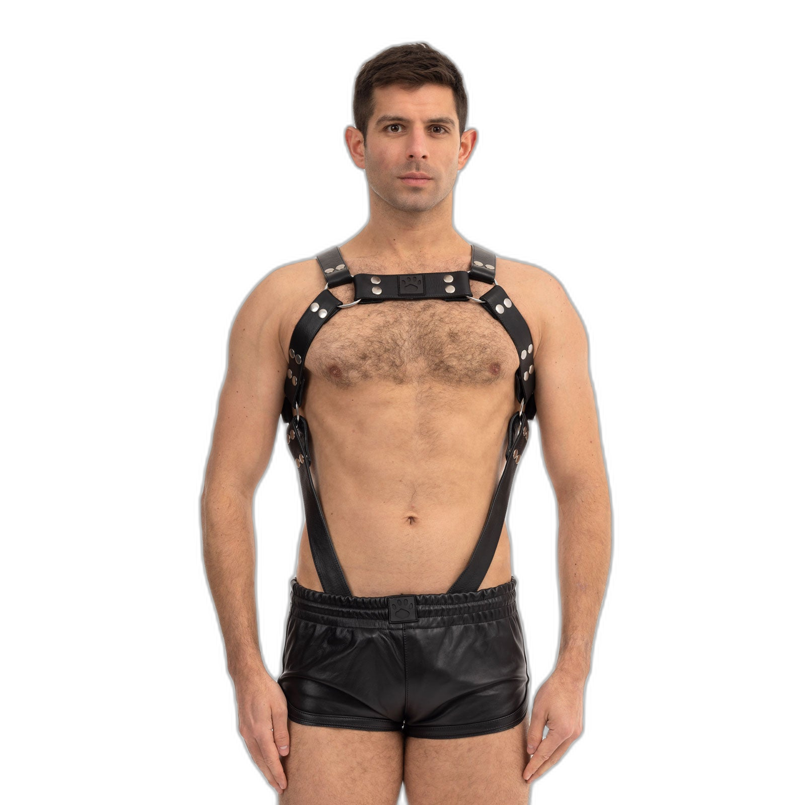 Prowler RED Butch Body Harness Black
