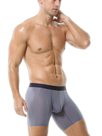 2 Pack Men’s Breathable Athletic Mesh Boxer Briefs