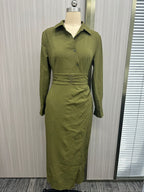 New Slim-fit Long-sleeved Dress For Women