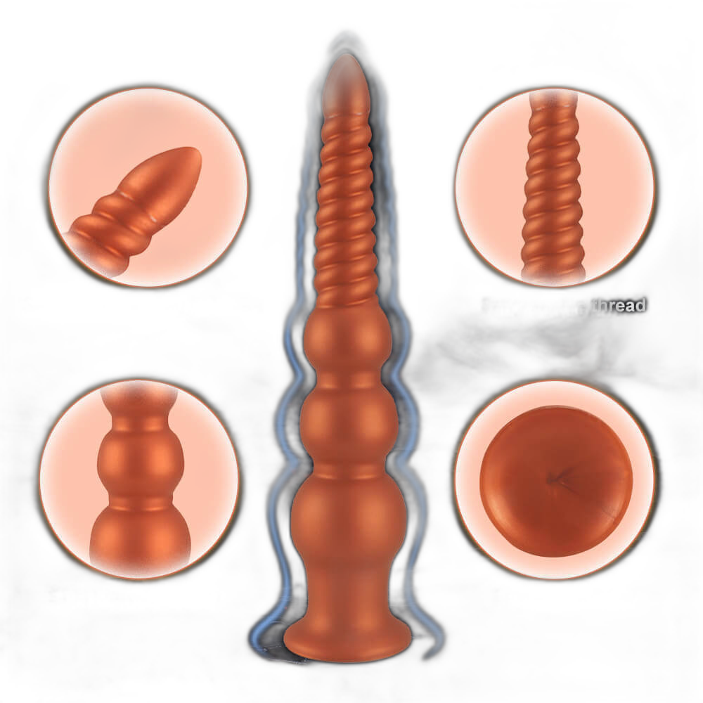 Vortex - Large Anal Beads - Long Butt Plug - Anal Stretcher