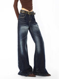 Retro Design Relaxed Micro-pants
