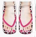 3D-printed Flip-flop Toe Socks