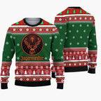 Men And Women Digital Printing Christmas Round Neck Sweater Tops