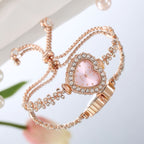 Flower Chain Diamond-embedded Love Women's Elegant All-match Watch