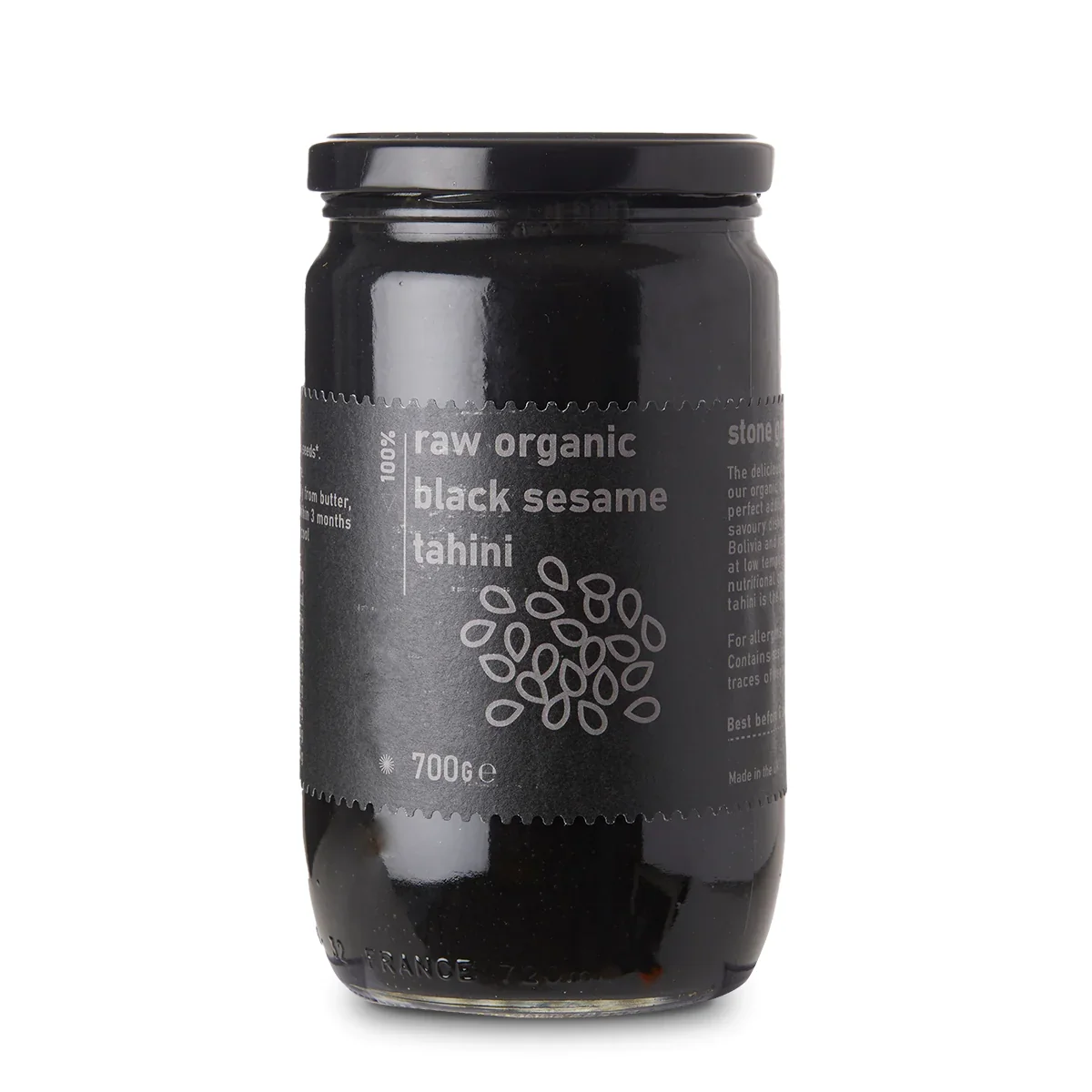 Raw Organic Black Sesame Tahini - RAWGORILLA