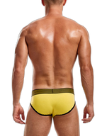 Men’s Spliced Color Pouch Briefs