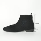 Plus Size Women's Boots Middle Tube Pointed Ankle Boots